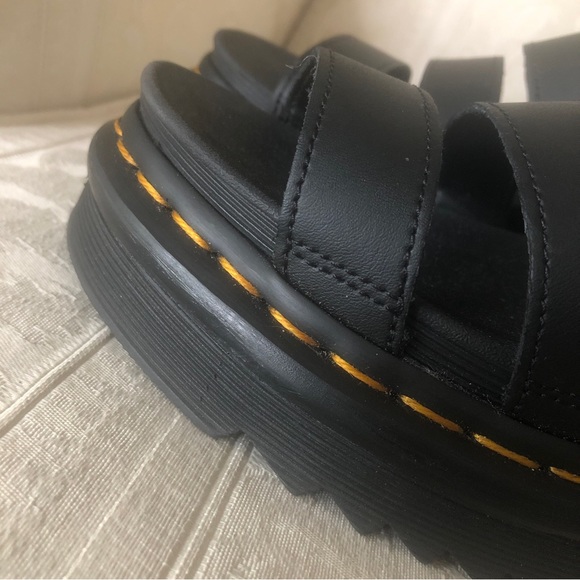 Doc Martens Blaire chunky heel strap gladiator sandals women size 6 - Picture 9 of 12